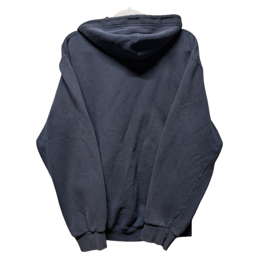 Y2K Nike Navy Blue Full Zip Hoodie Sweatshirt