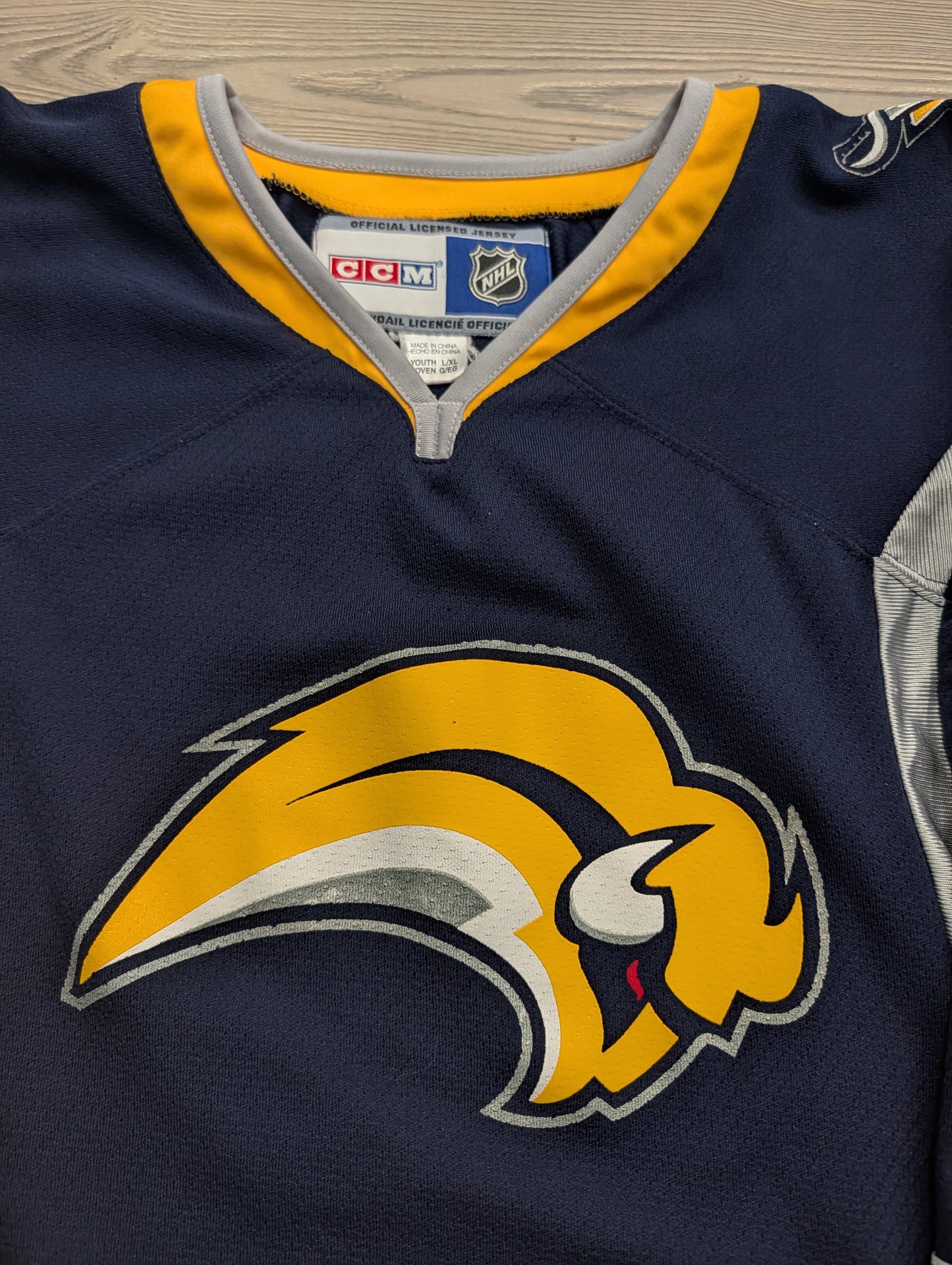 Y2K Youth Buffalo Sabers Hockey Jersey