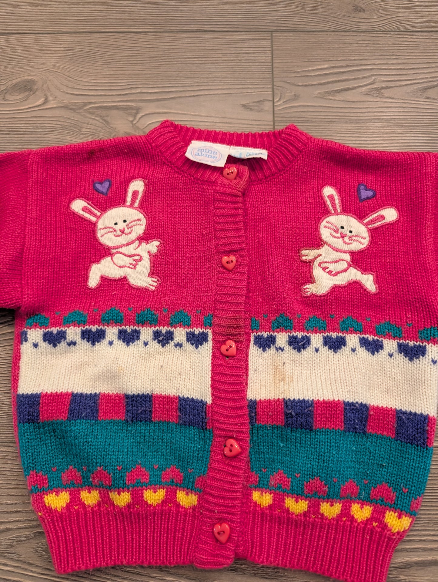 1980's Youth  Knit Easter Sweater