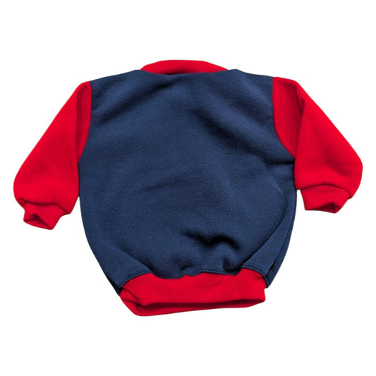 90s Youth MLB Atlanta Braves crewneck Sweatshirt