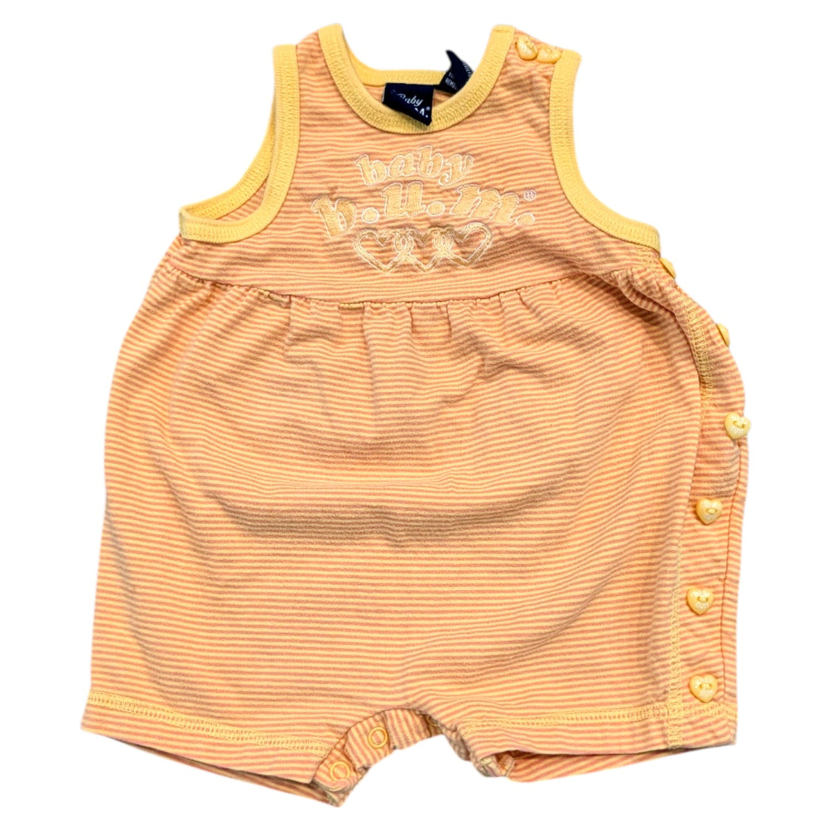 90s Youth Baby B.U.M Striped One Piece Romper
