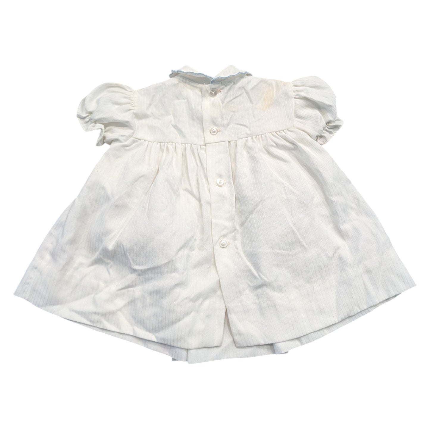 80s/90s Youth Embroidered Duck and Bird Dress