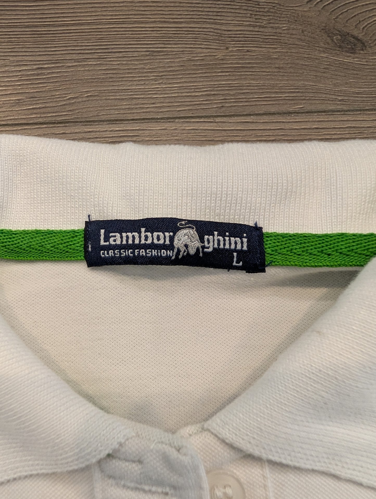Y2K / 90s Women's Lamborghini H2J Polo Shirt