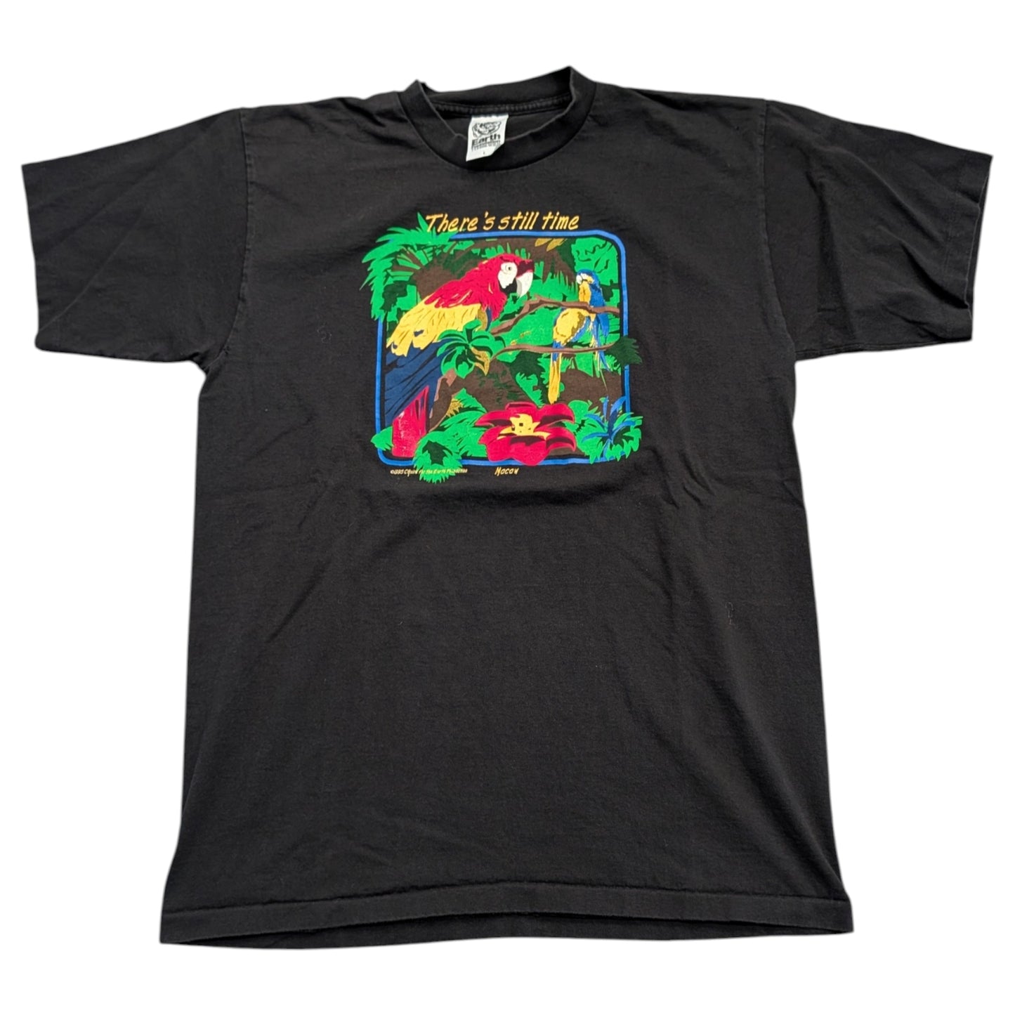 1995 There's Still Time Macaw T shirt