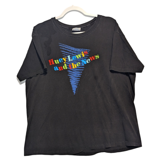 1991 Huey Lewis and the News tour t shirt