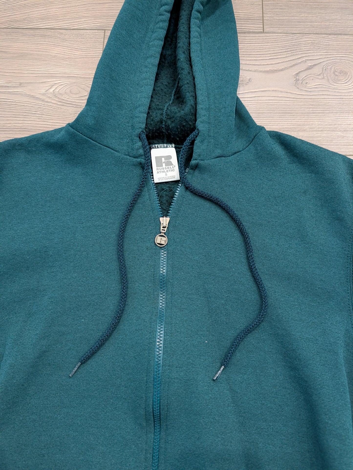 Y2K Women's Russell Athletic Mid Cut Hoodie Sweatshirt