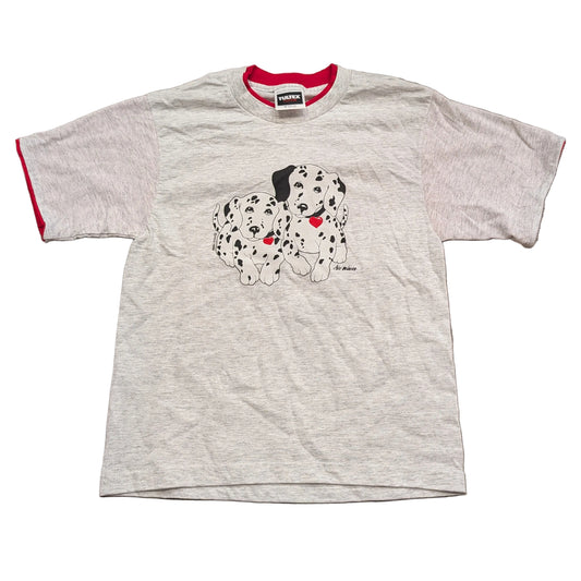 80's Youth Double Collar Dalmation T shirt
