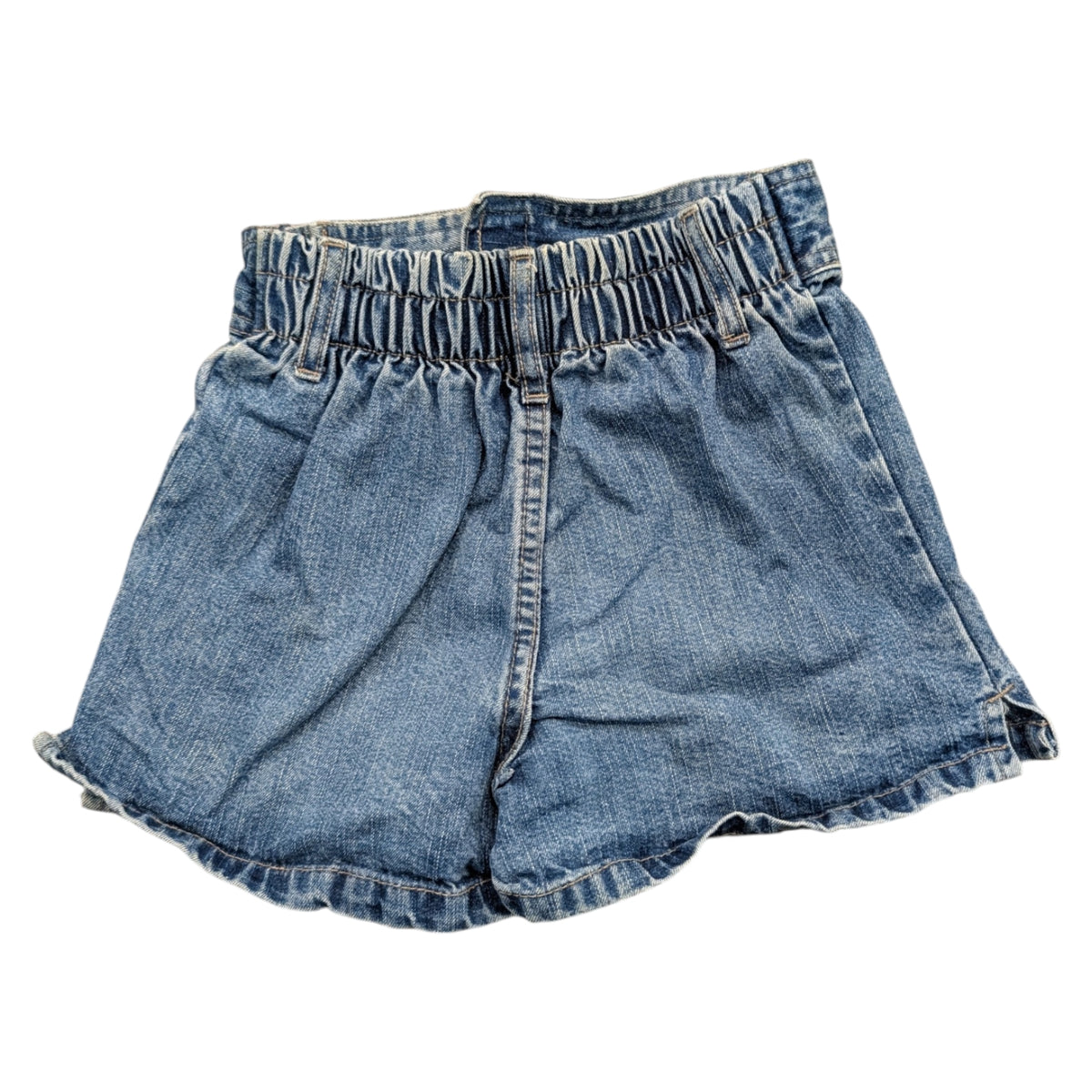 90s/Y2K Youth Girls Wide Belt Jean Shorts