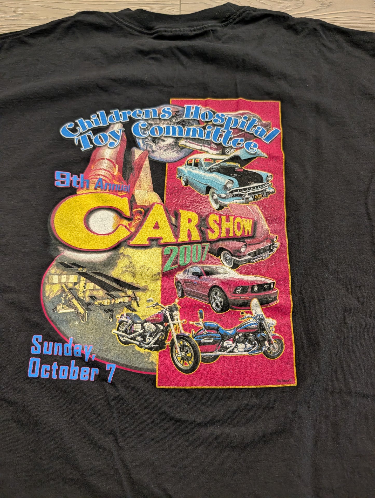 2007 Car and Bike Show Pratt & Whitney Rocketdyne, Inc. T-shirt