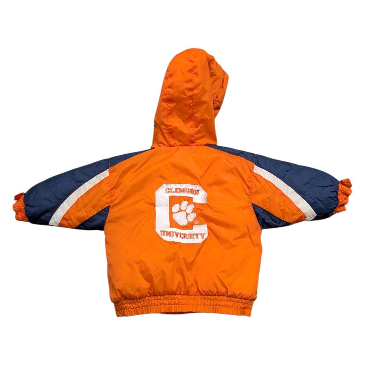 90s Youth Clemson Tigers Hooded Jacket