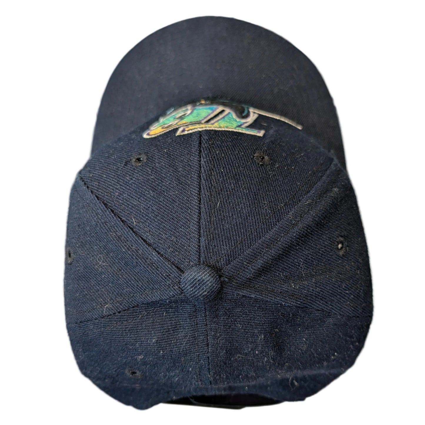 90's MLB Tampa Bay Rays Wool Snapback Hat