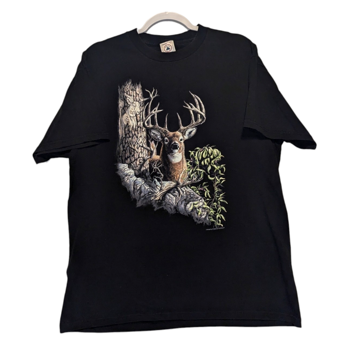 90s Hidden Deer Nature t shirt