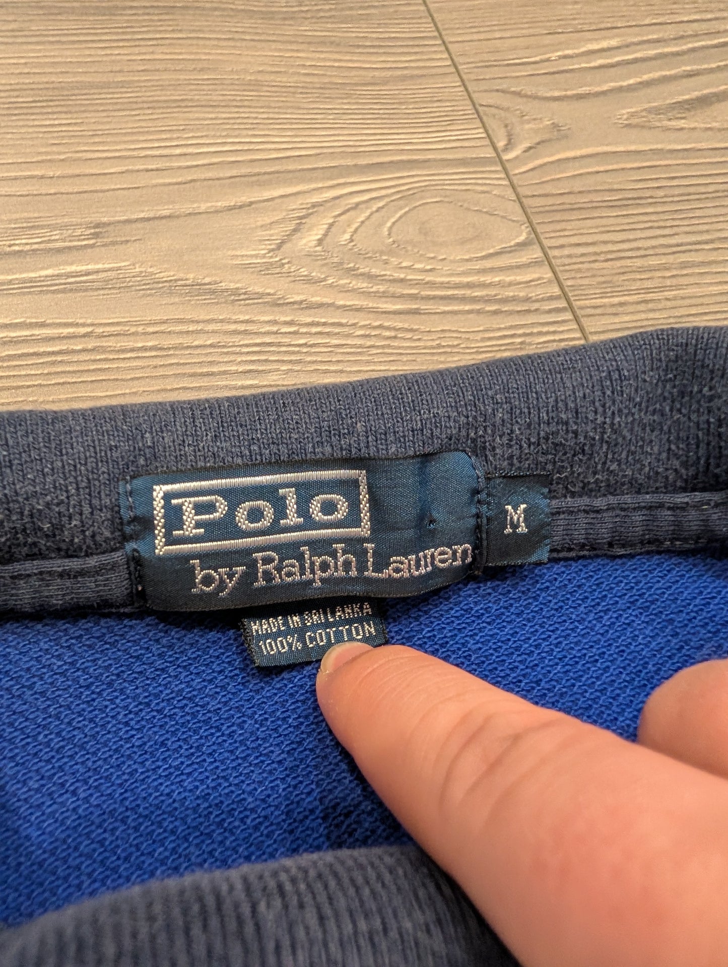 90s Red White and Blue Striped Ralph Lauren Polo Shirt
