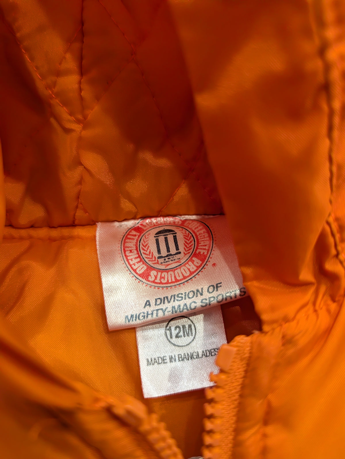 90s Youth Clemson Tigers Hooded Jacket
