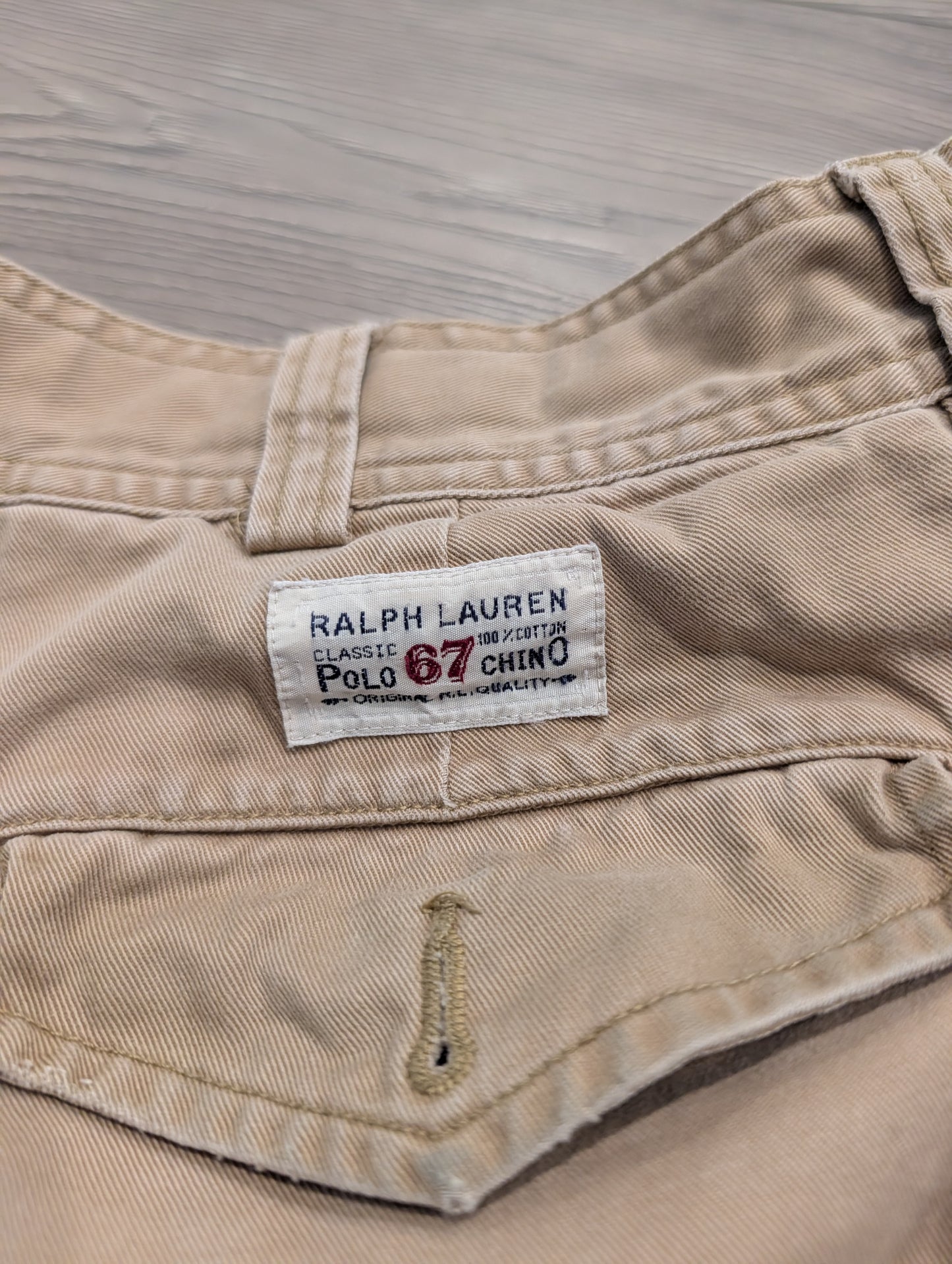 90s/Y2K Ralph Lauren Khaki Cargo Shorts
