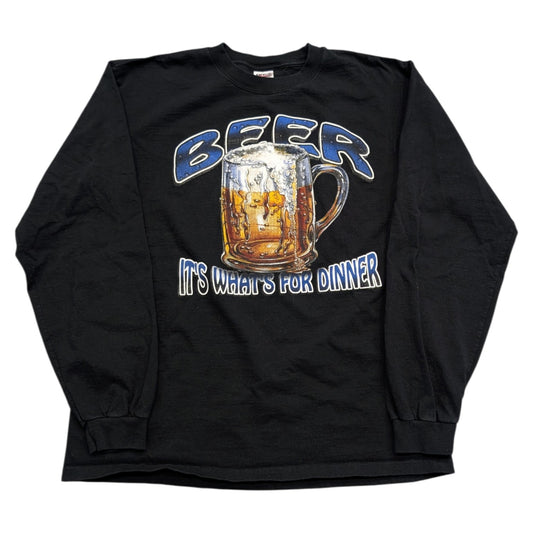 1999 Beer It's What's for Dinner Long Sleeve T-Shirt