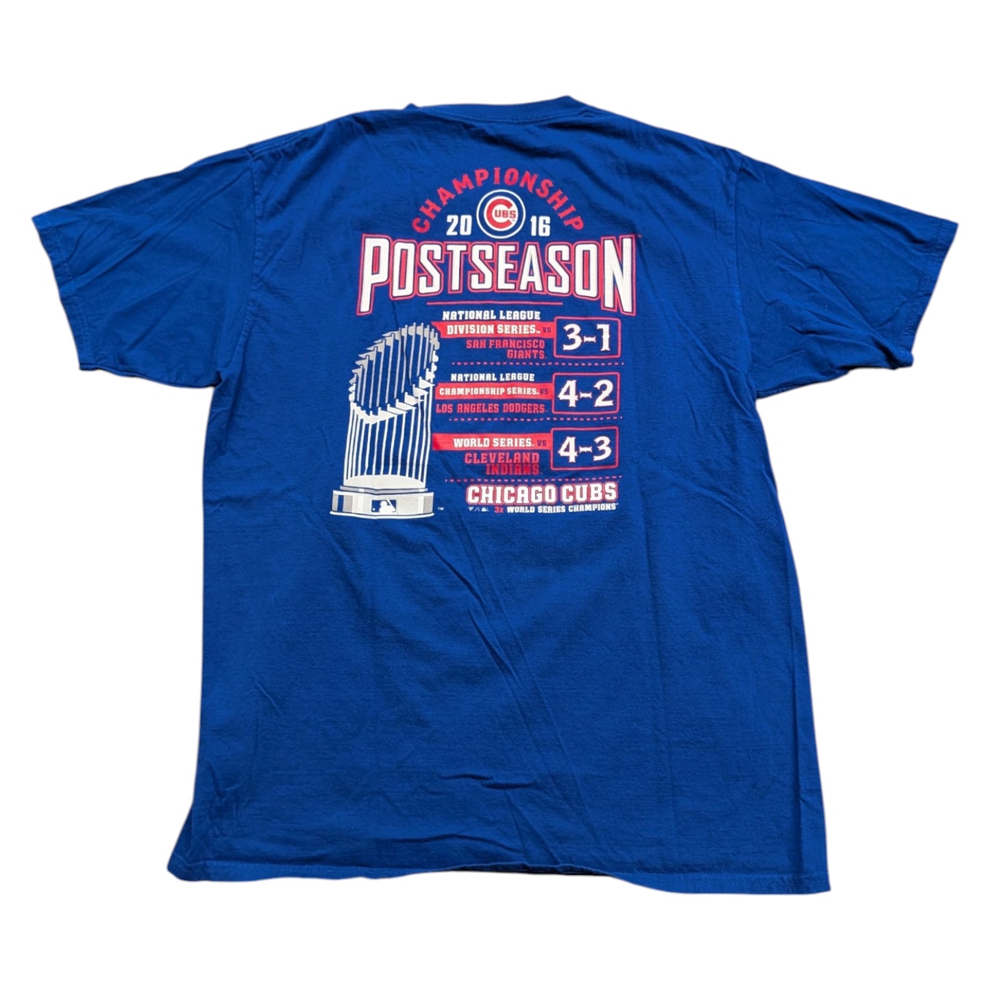 2016 World Series Champions Chicago Cubs Short Sleeve T shirt