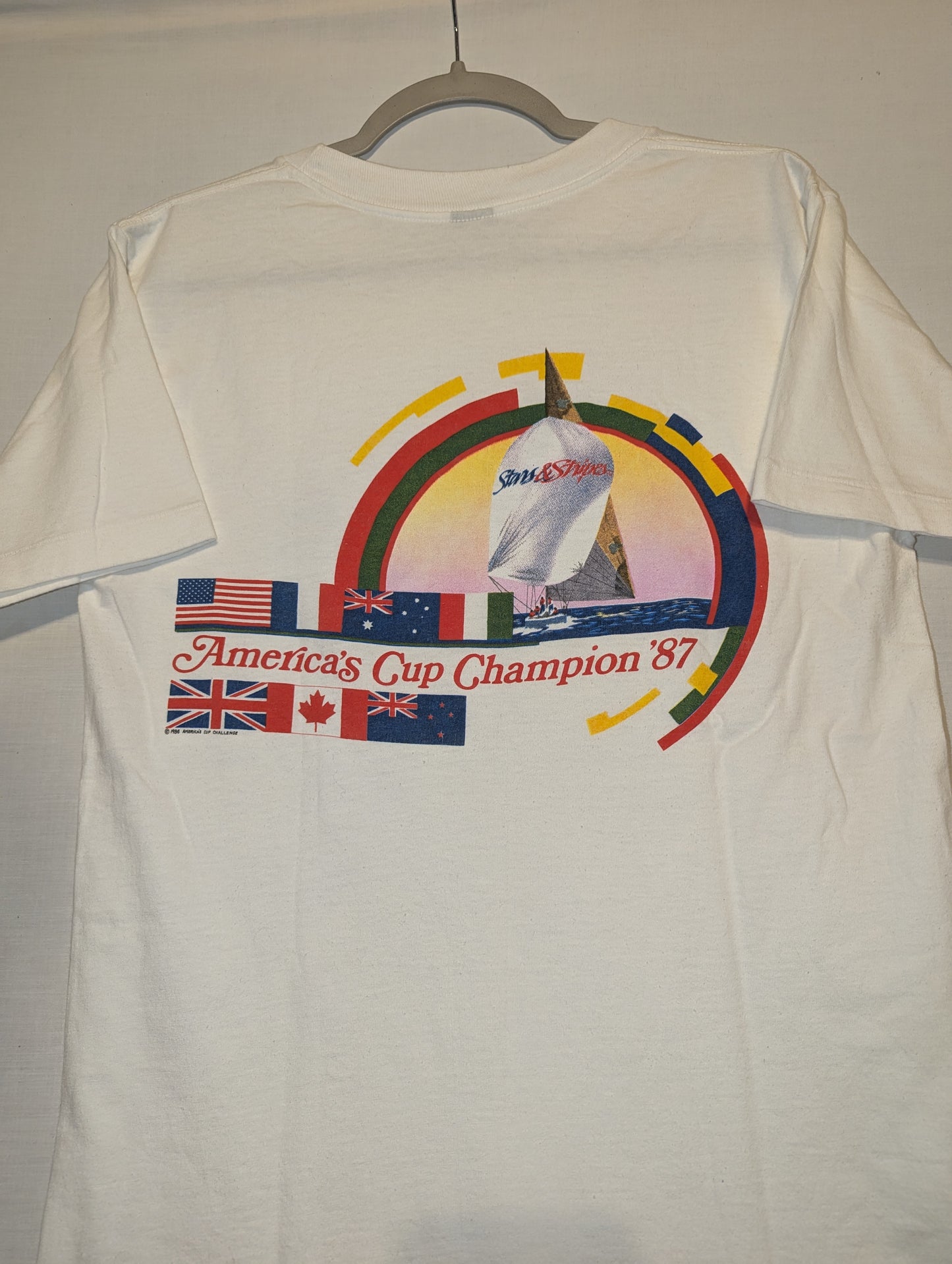 1987 Americas Cup Challenge t shirt