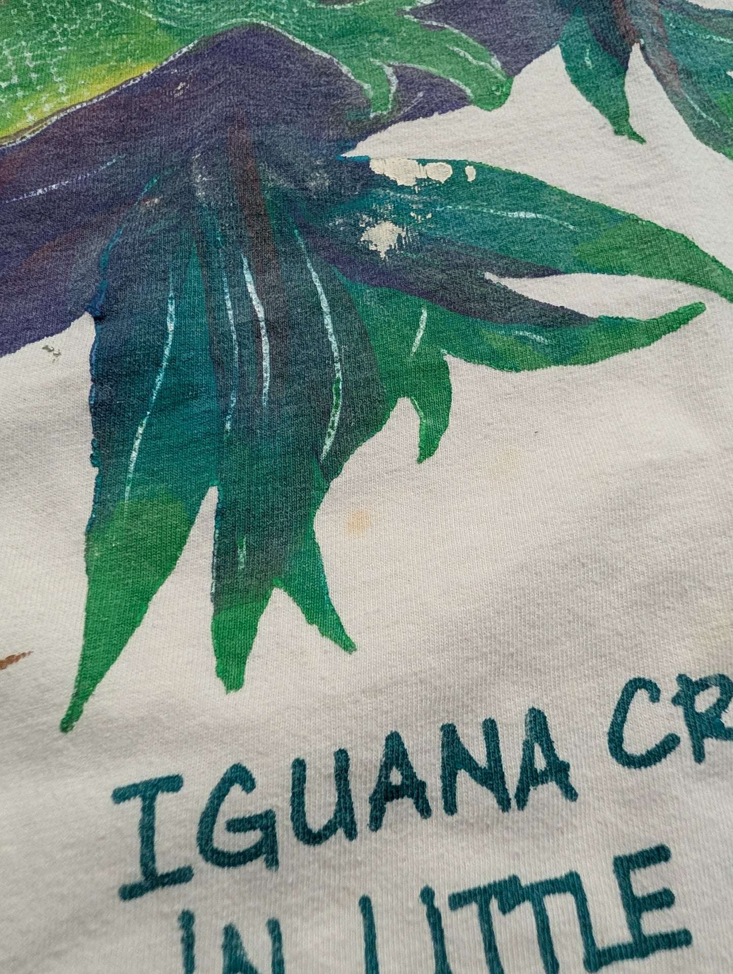 90s Iguana Crossing in Little Cayman Short-Sleeve T-shirt
