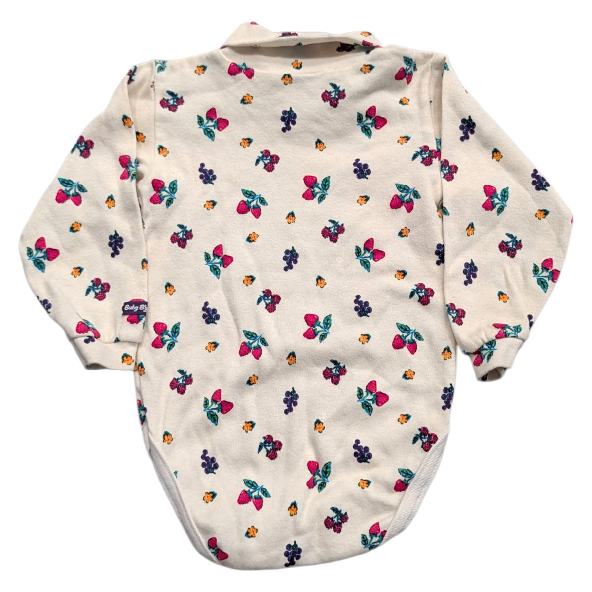90s Youth Baby B'Gosh Turtle Neck with AOP Fruit One-piece
