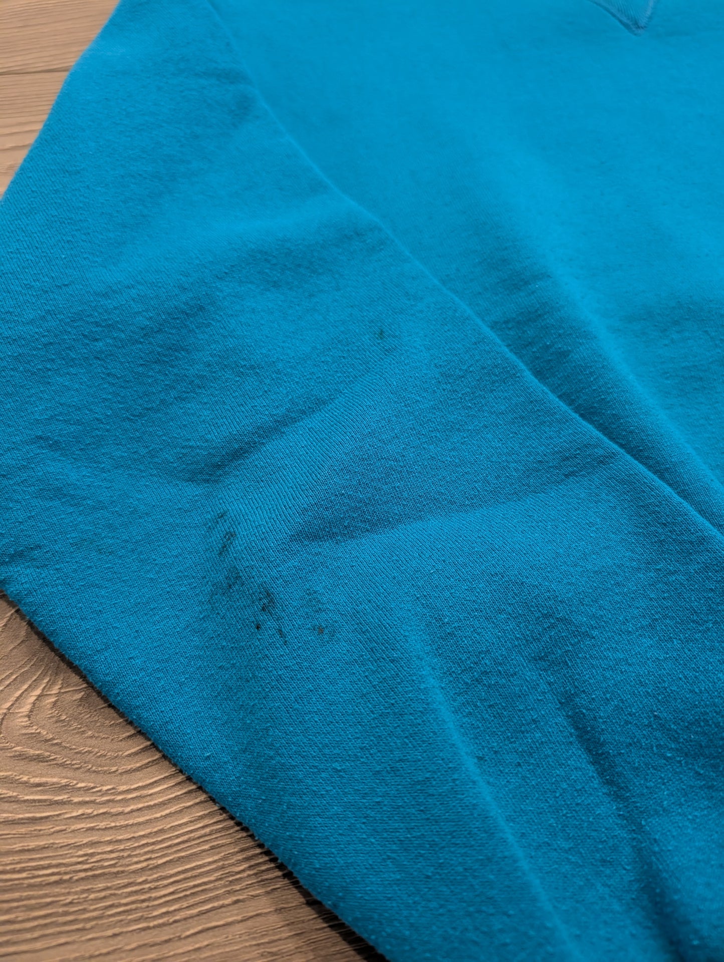 80s/90s Russell Athletic Solid Blue CrewNeck Sweatshirt