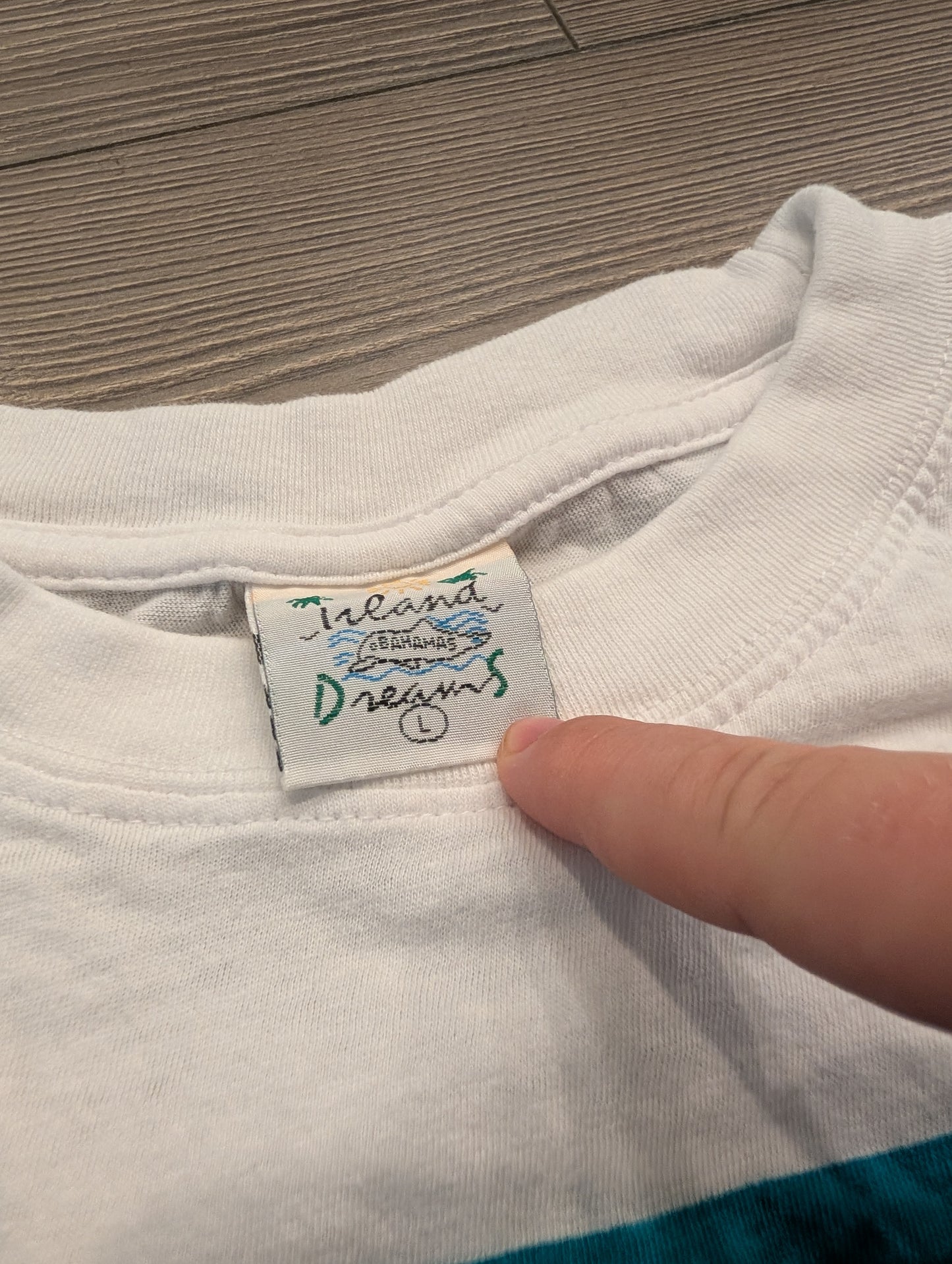 90s Bahamas Flag Short Sleeve T Shirt