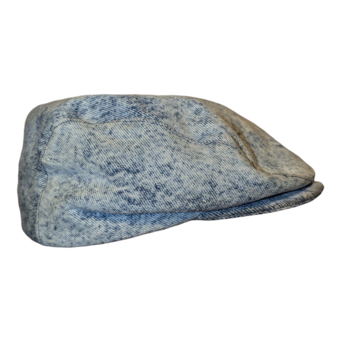 80s Denim 7 1/3 - 7 3/8 Paperboy flat cap hat