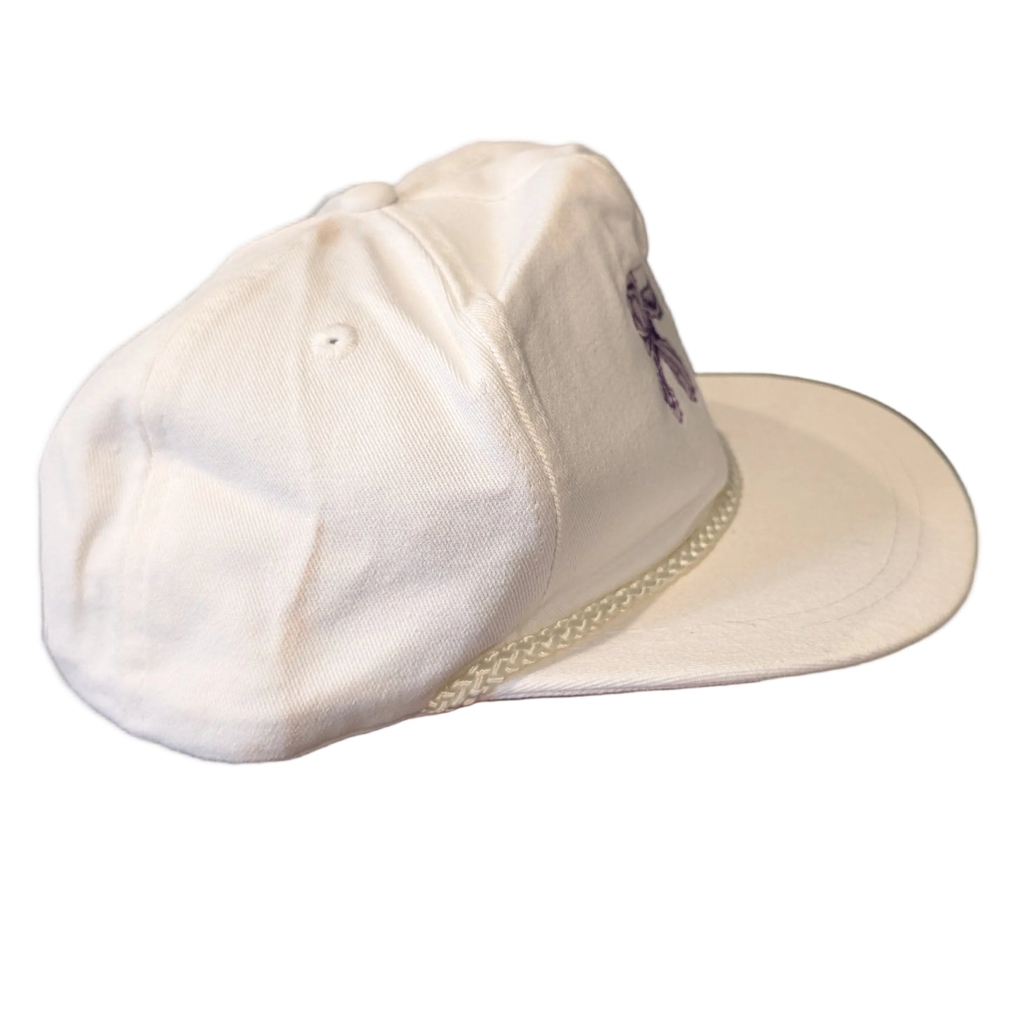 90's Purple Iris Corded Strapback Hat