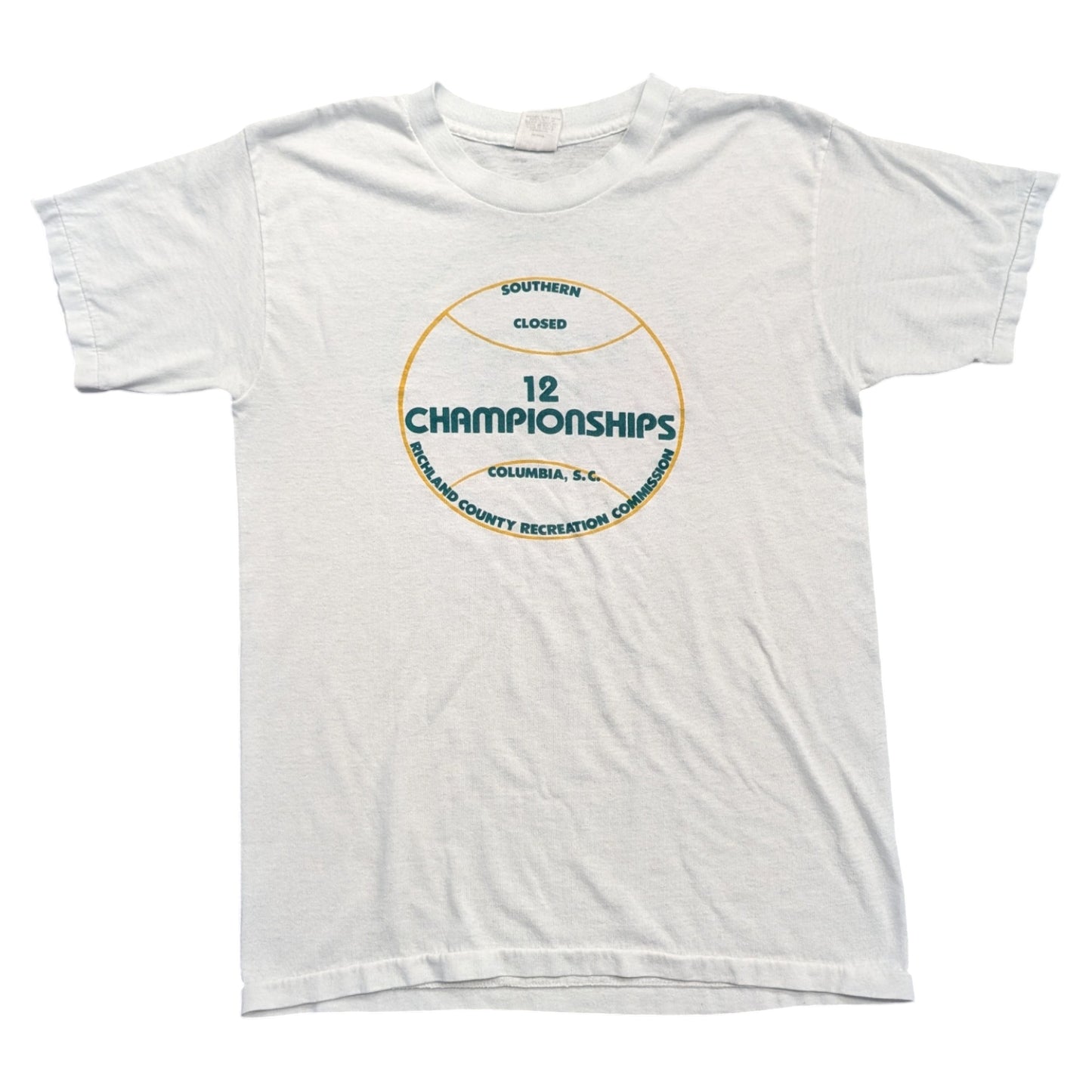 80s Southern Closed 12 Championships Tennis T shirt