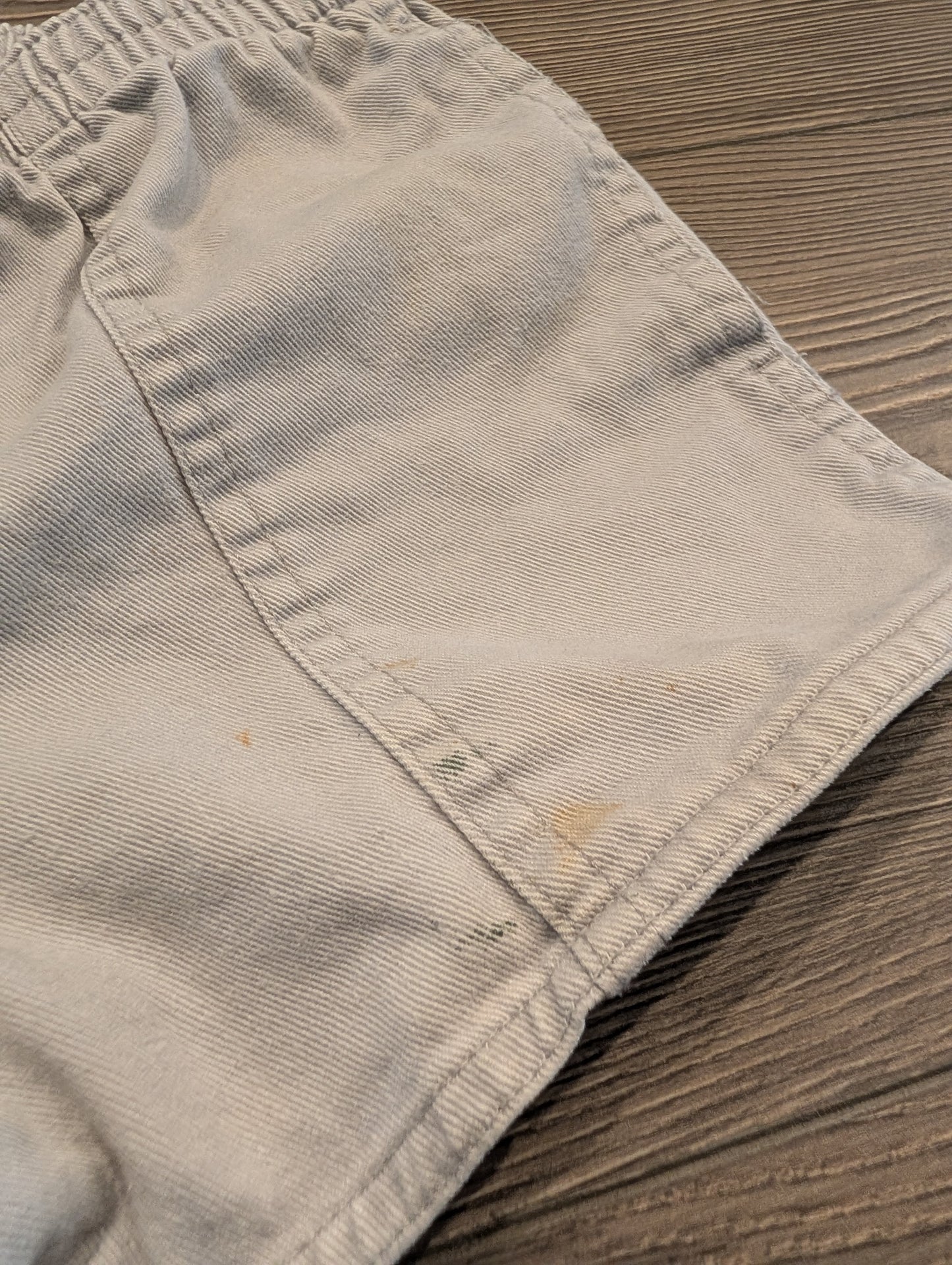 Youth 90's Basic Two-pocket Light Grey Shorts