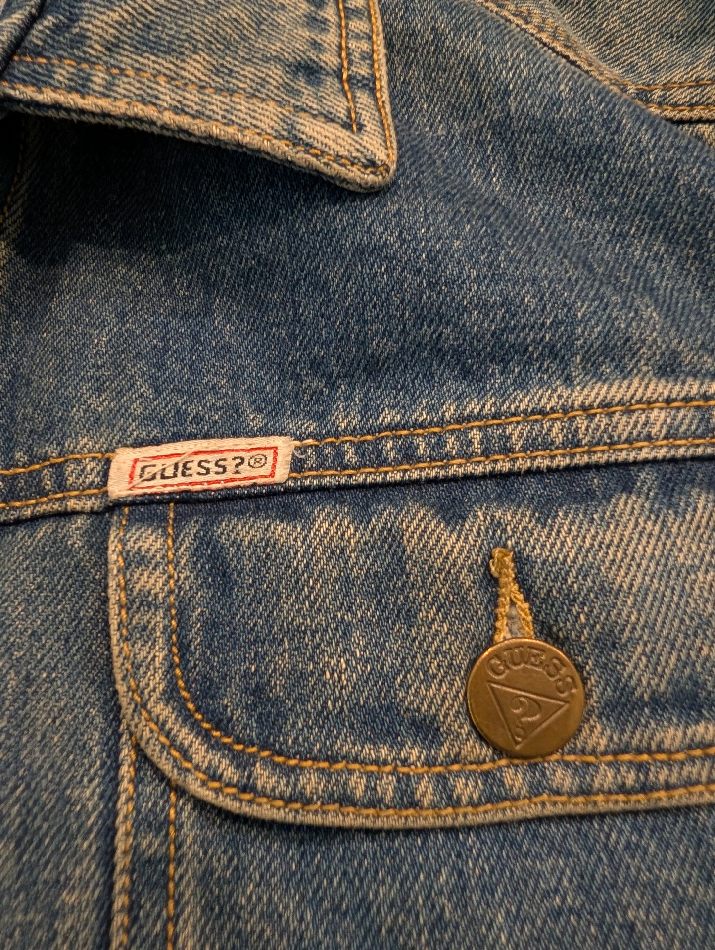 90s Youth Georges Marciano Guess Denim Jacket