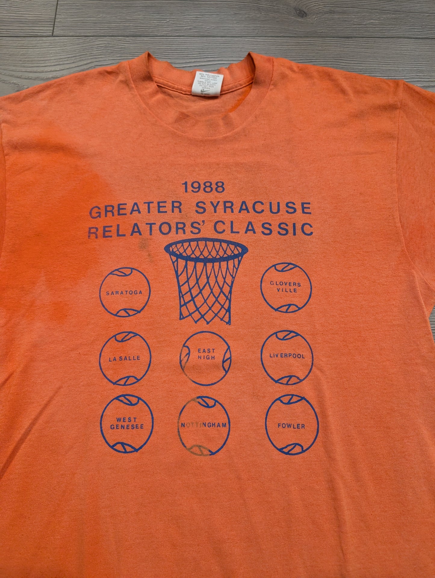 1988 Greater Syracuse Realtor's Classic t shirt