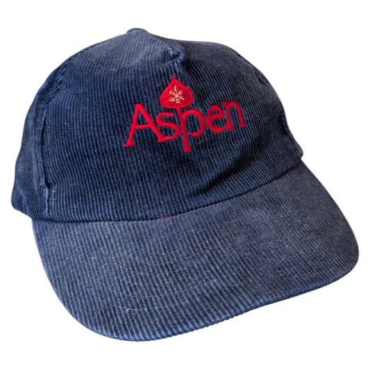 80s Aspen Corduroy Snapback Hat
