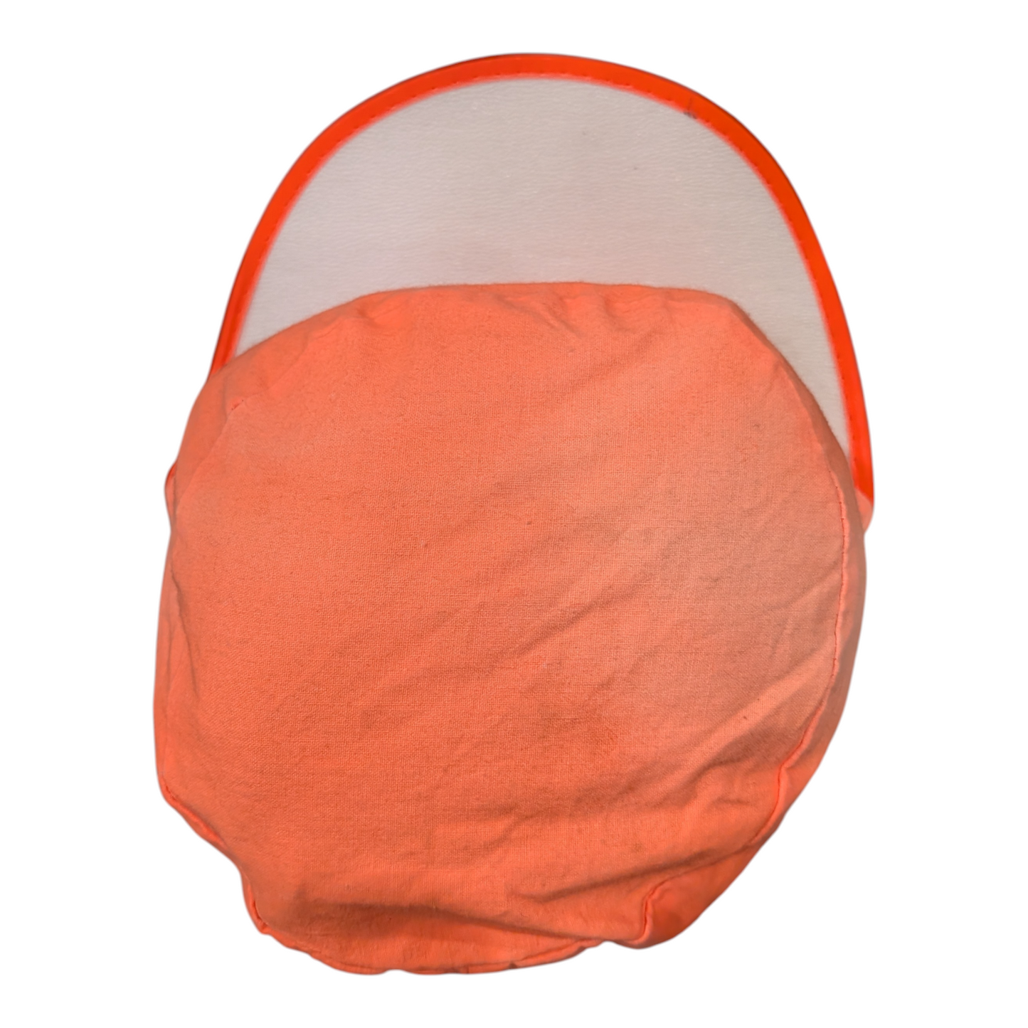 80's Neon Orange Painters Hat