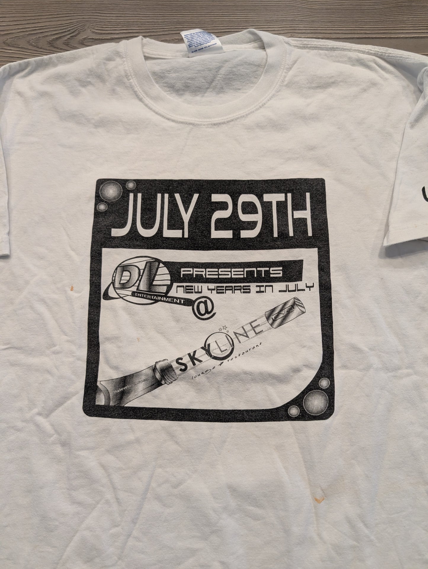 Y2k July 29th New Years in July T shirt