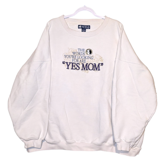 Y2K Yes Mom Big Dogs Crewneck Sweatshirt