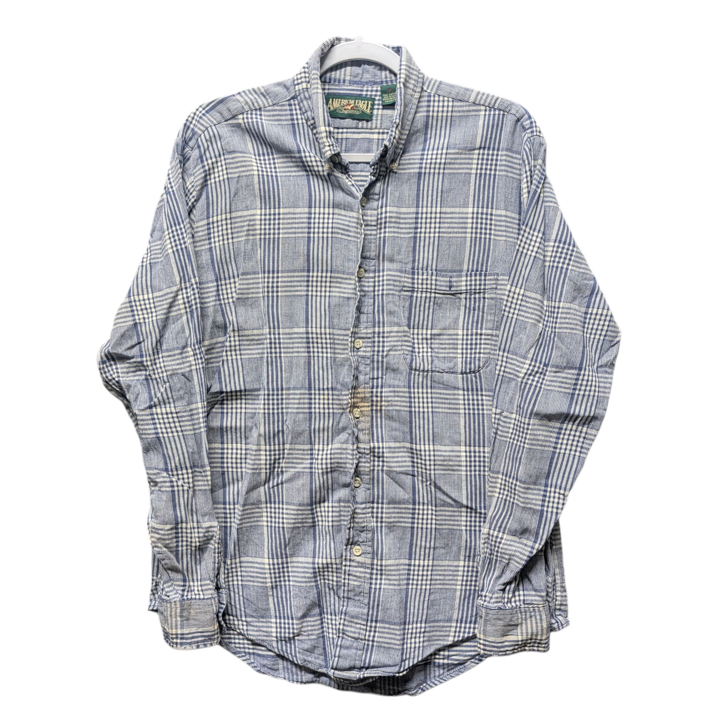 90s American Eagle Plaid Button Up Shirt