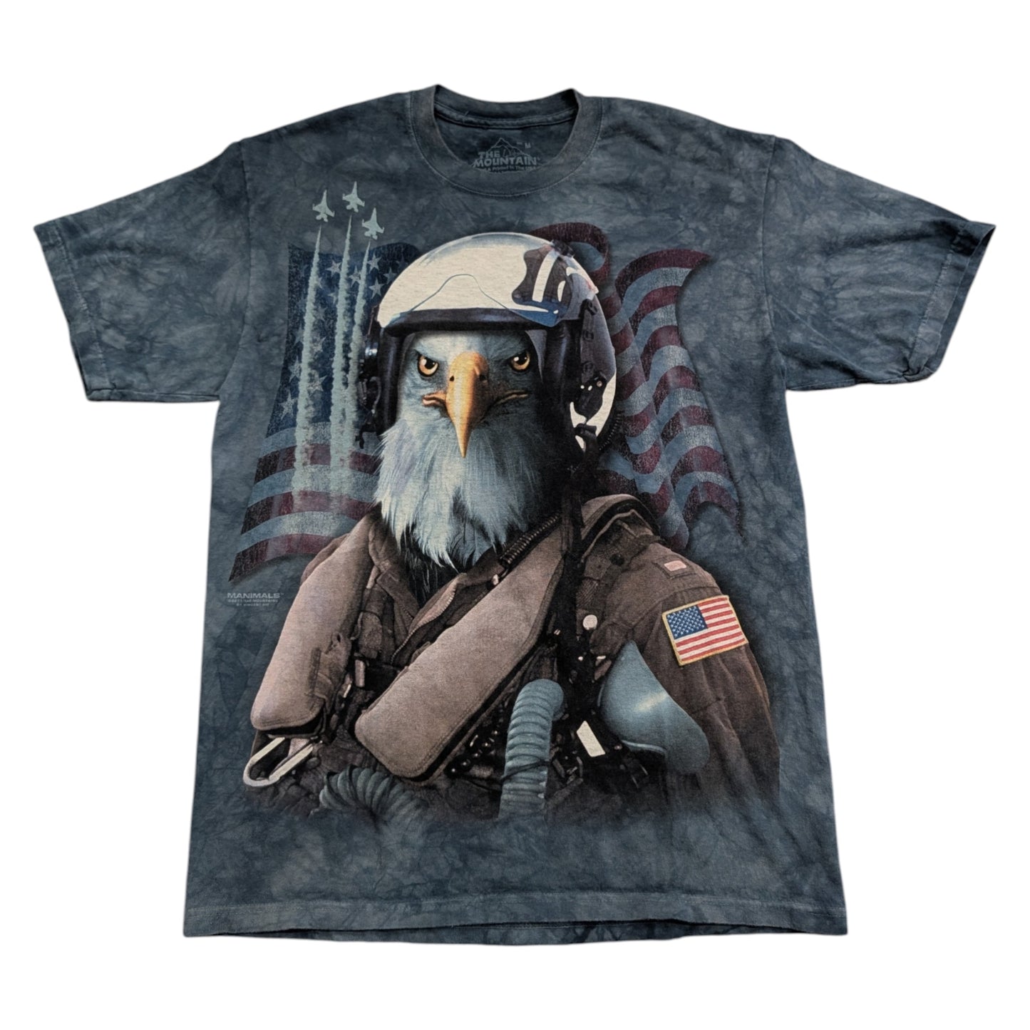 2011 American Bald Eagle Pilot The Mountain T shirt