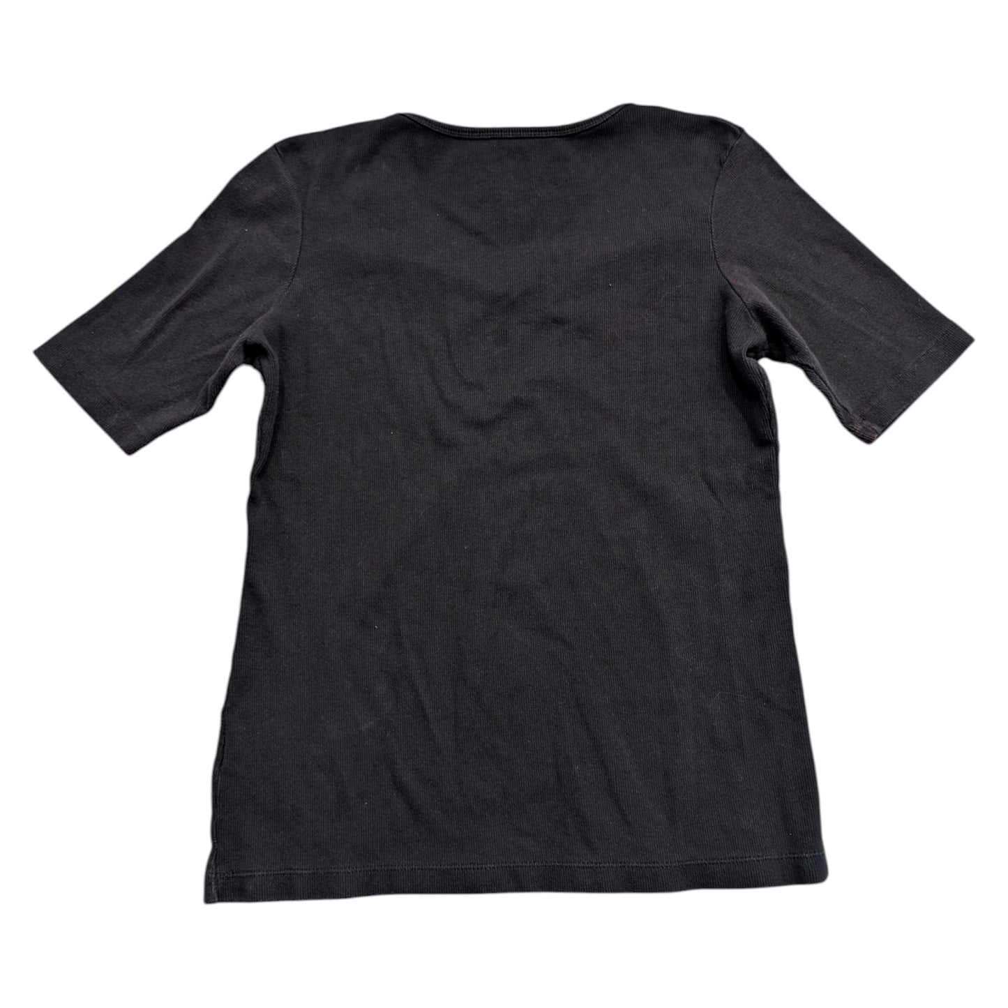 Y2K Women's Rhinestone V Neck Short Sleeve Shirt