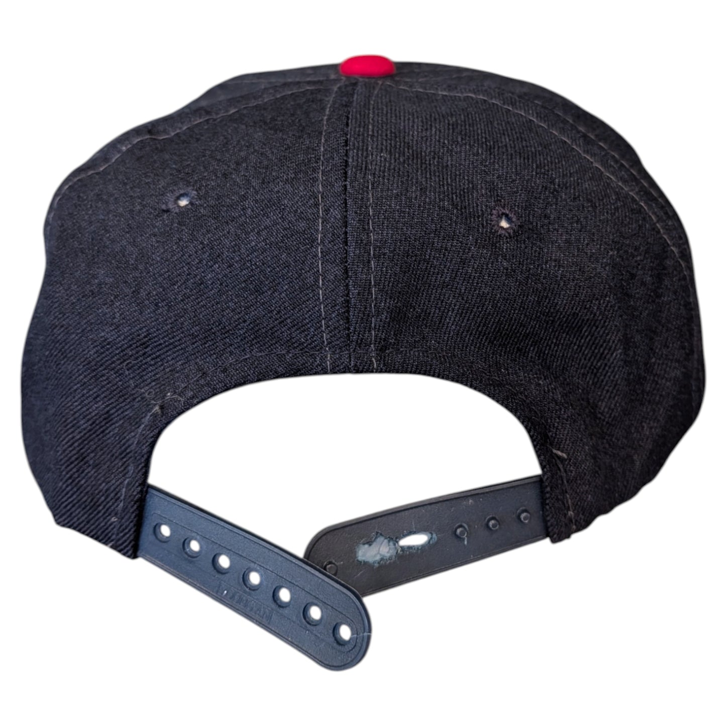 90s Atlanta Braves Sports Specialties Plain Logo Wool Snapback Hat