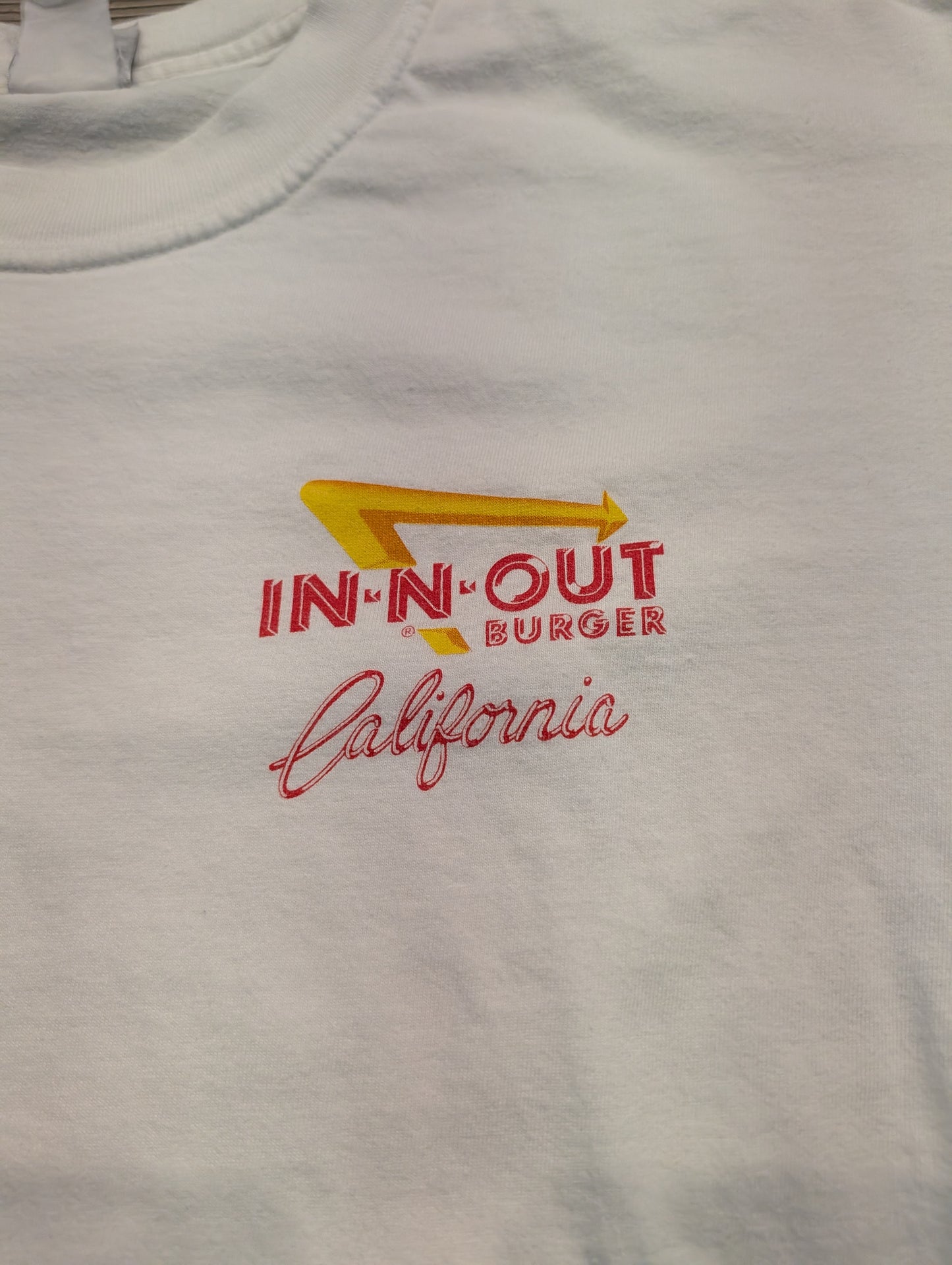 2005 IN N OUT Burger California T shirt