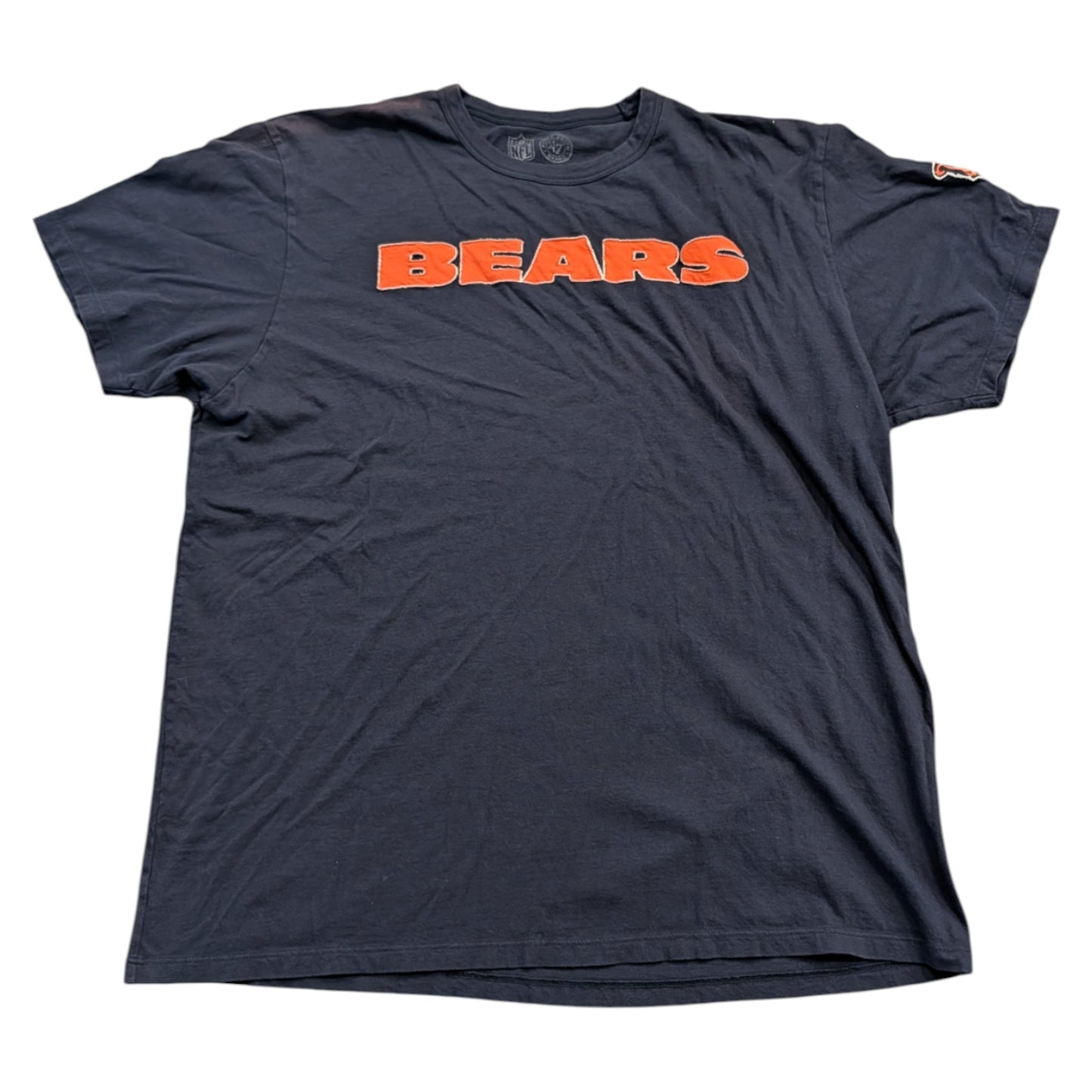Y2K Chicago Bears Spellout Short Sleeve T Shirt