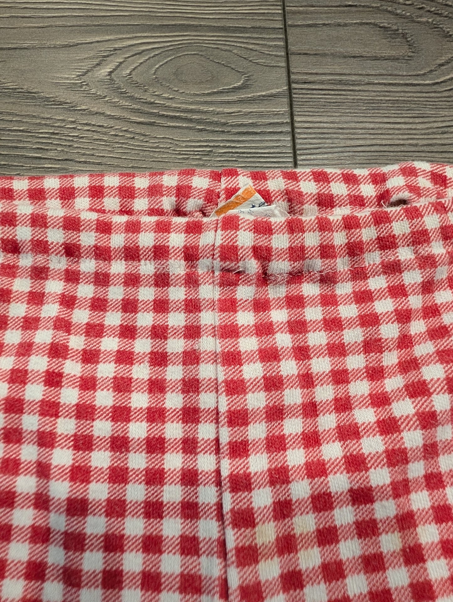 90s Youth Red Plaid Stretch Pants