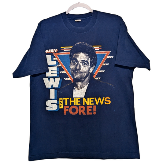 1986 / 1987 Huey Lewis and the News tour t shirt