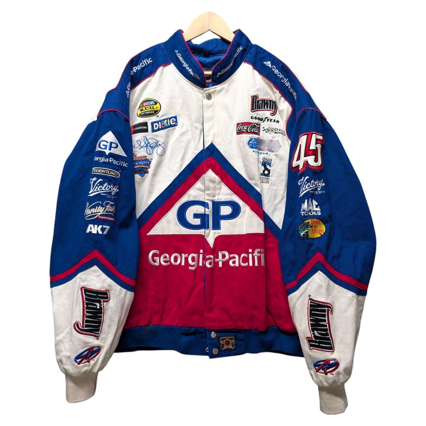 90s / Y2K Kyle Petty Georiga Pacific NASCAR JH Jacket