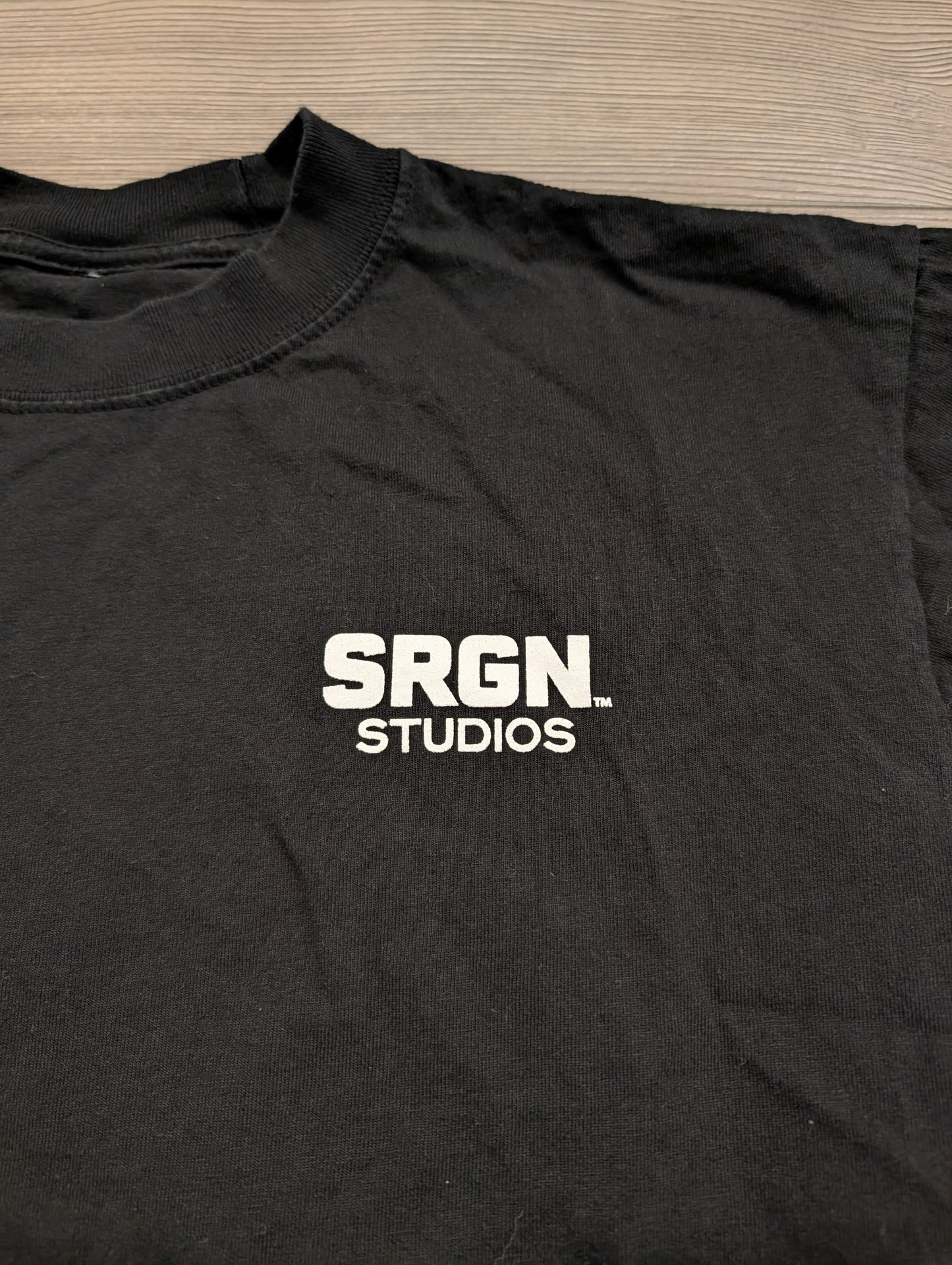 Wing Stop/SRGN Studios Lemon Pepper 1's Short Sleeve T shirt