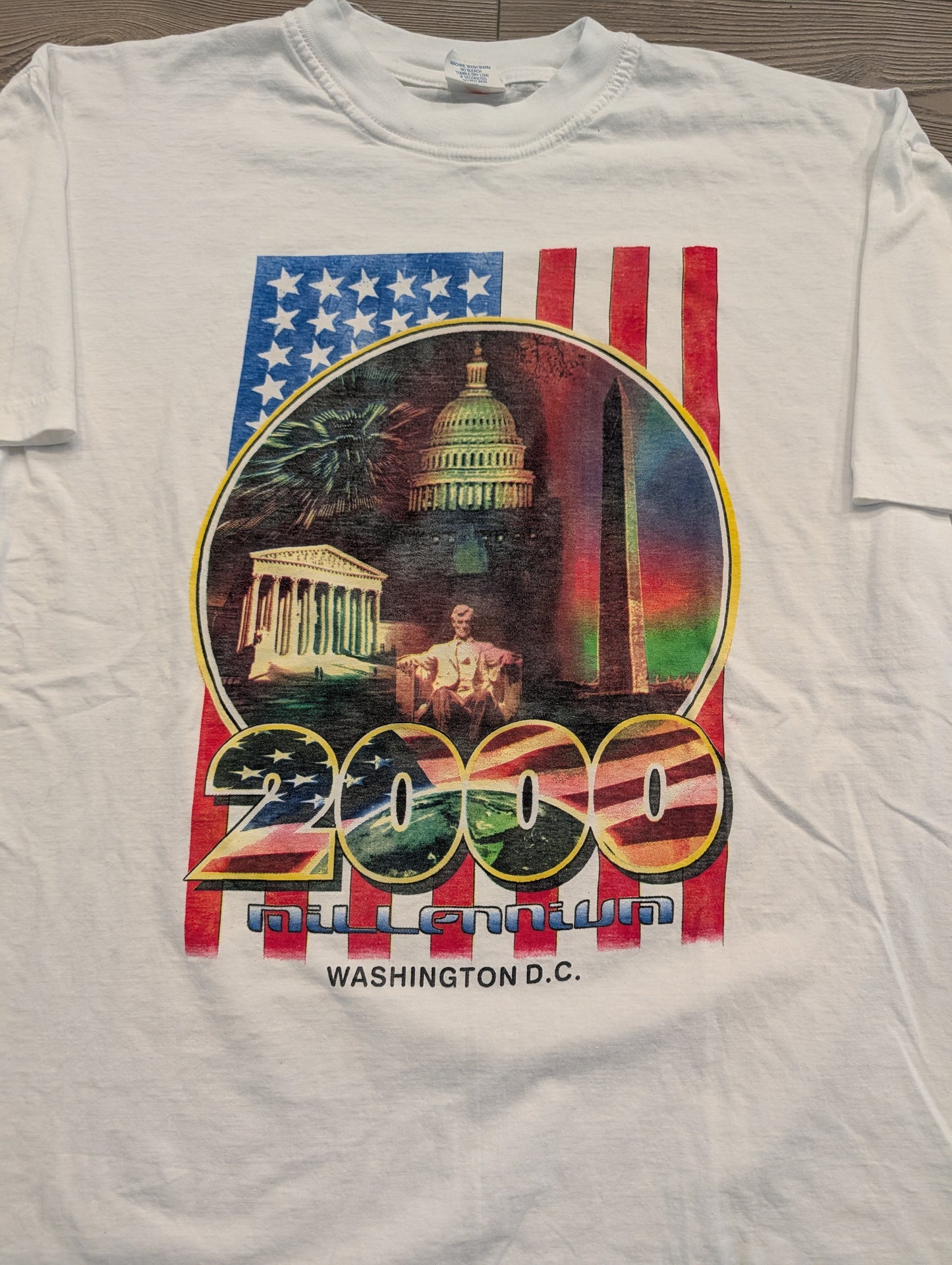 2000 Millennium Washinton D.C T shirt