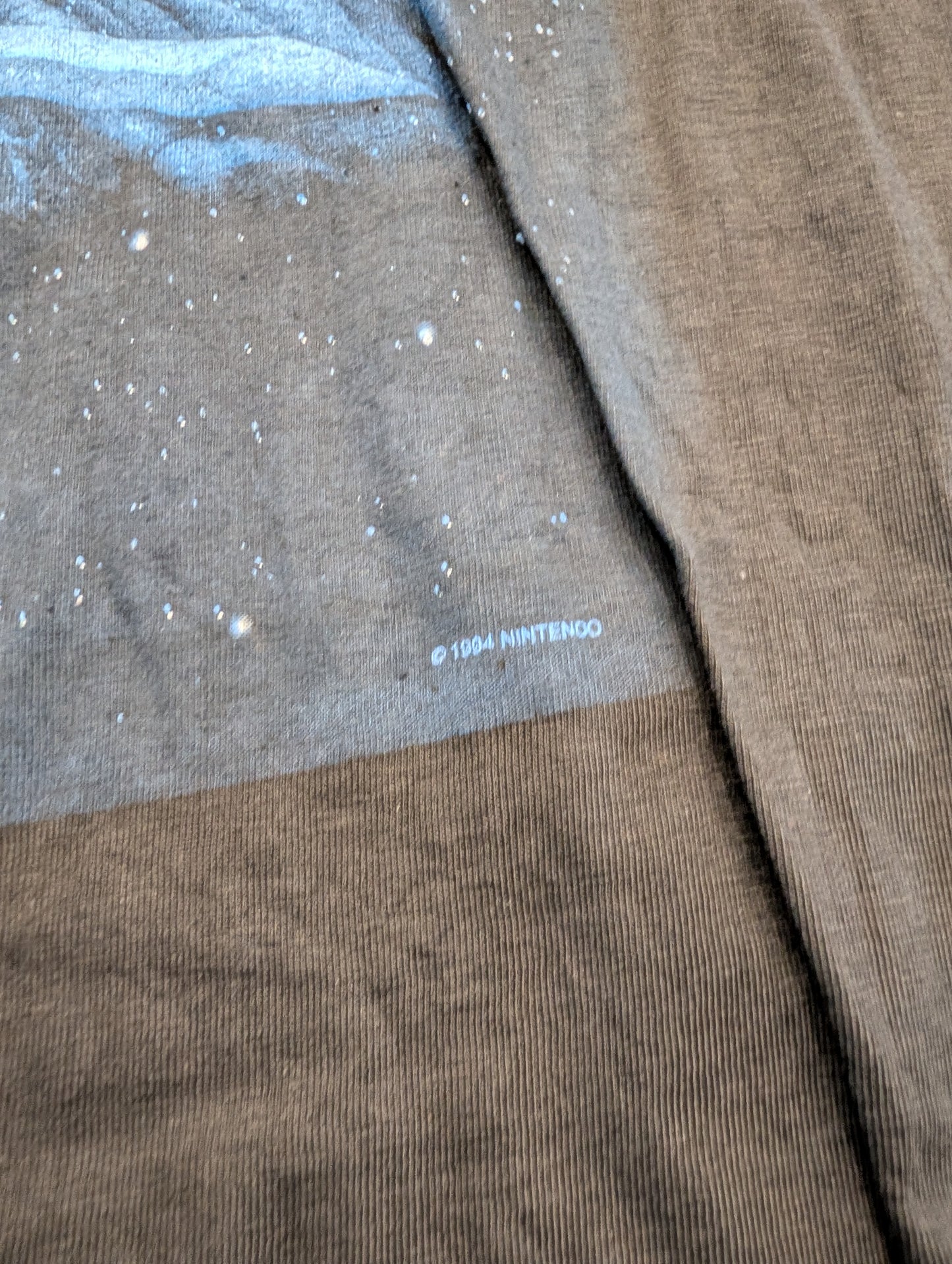 1994 Illusion of Gaia Nintendo T shirt *DRY ROT*