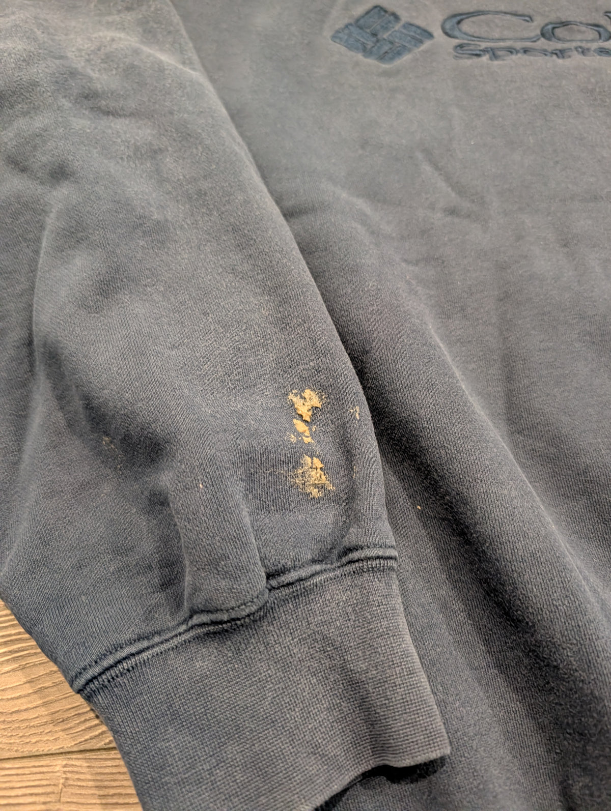 90s Columbia Embroidered Logo Crewneck Sweatshirt