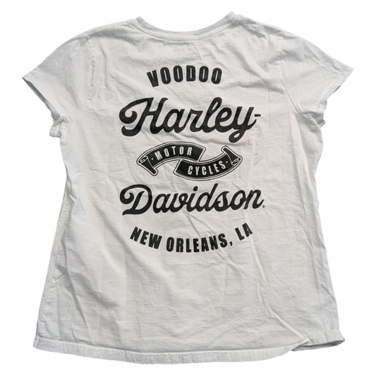 Y2K Women's Harley Davidson New Orleans Voodoo T Shirt